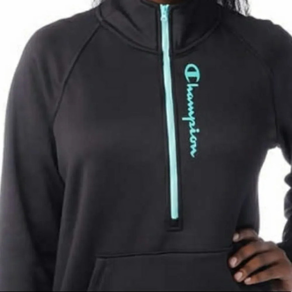 Womens Champion Ladies' Quarter Zip Fleece Jacket - Picture 4 of 4
